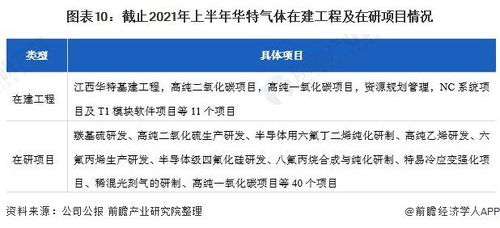 干货 2022年中国电子特气行业龙头企业分析 华特气体 电子特气产销增长驱动业绩大增